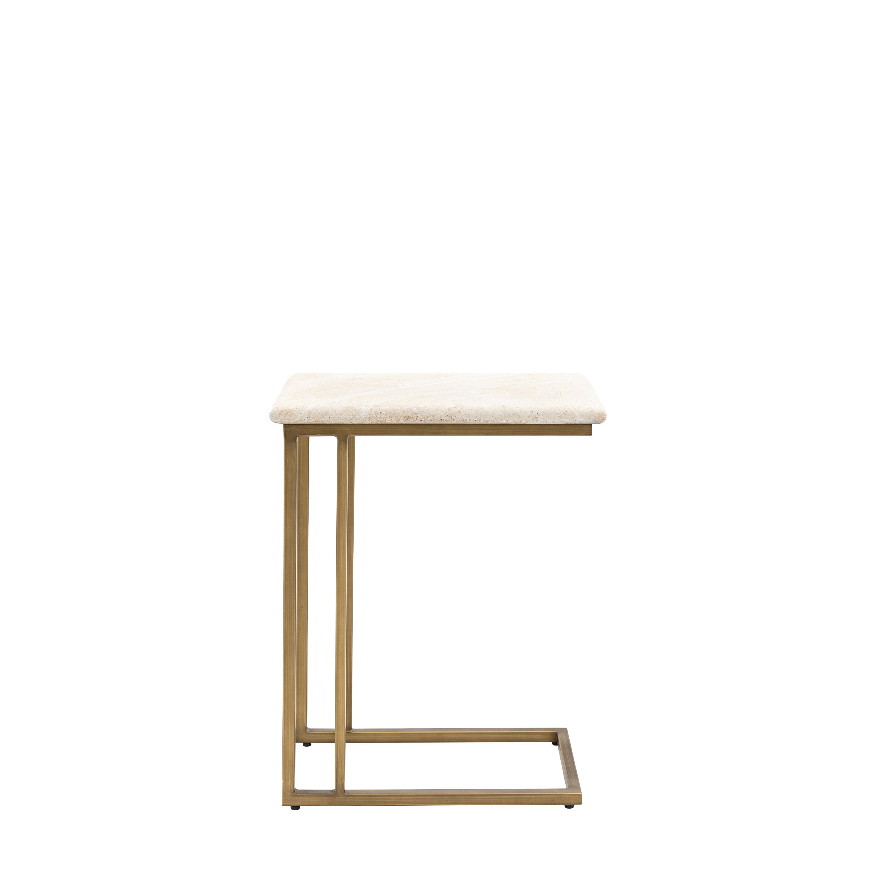 Annecy Bronze & White Concrete Supper Table